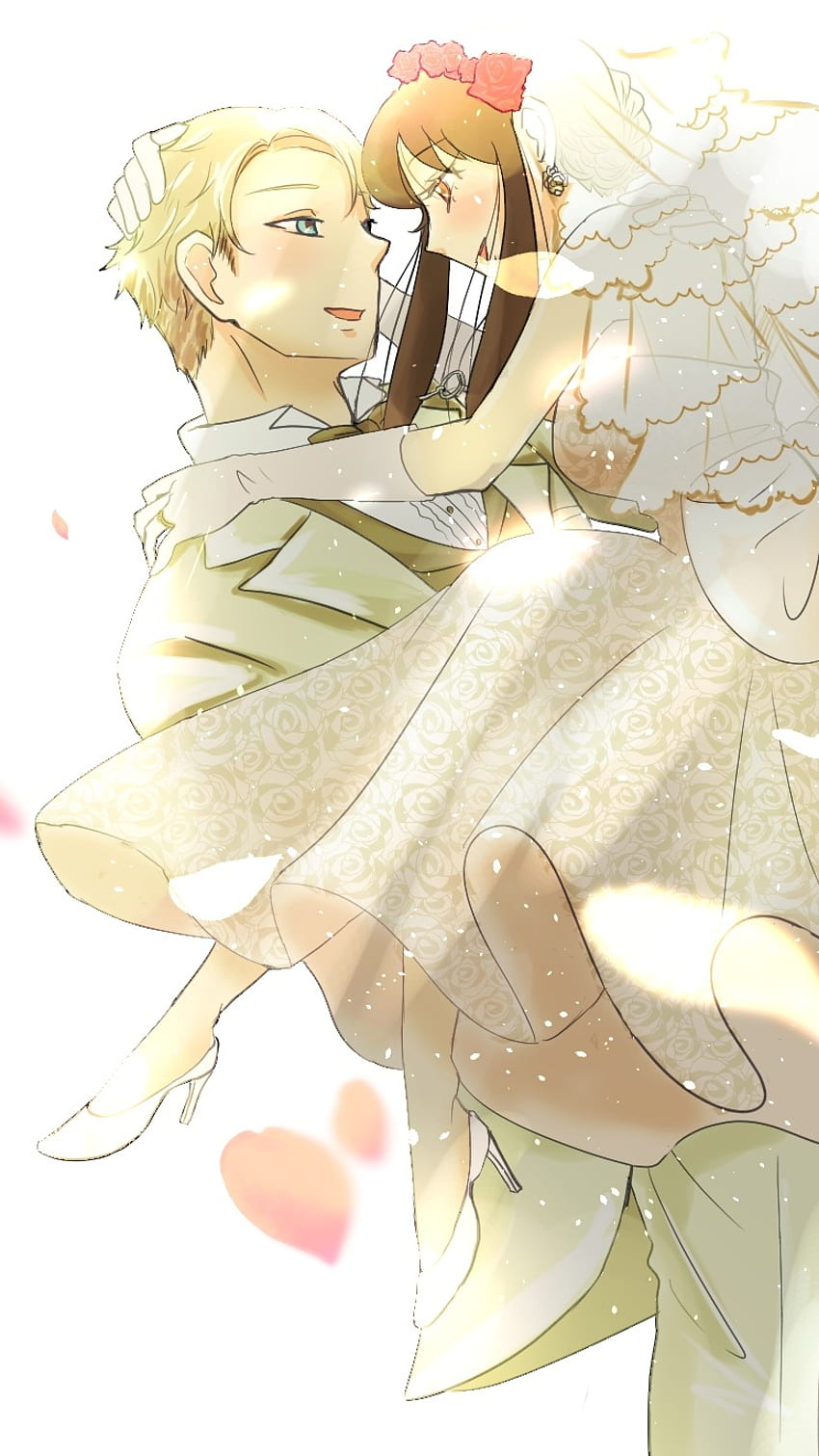 Spy X Family, Bride Couple, Anime Series HD phone wallpaper