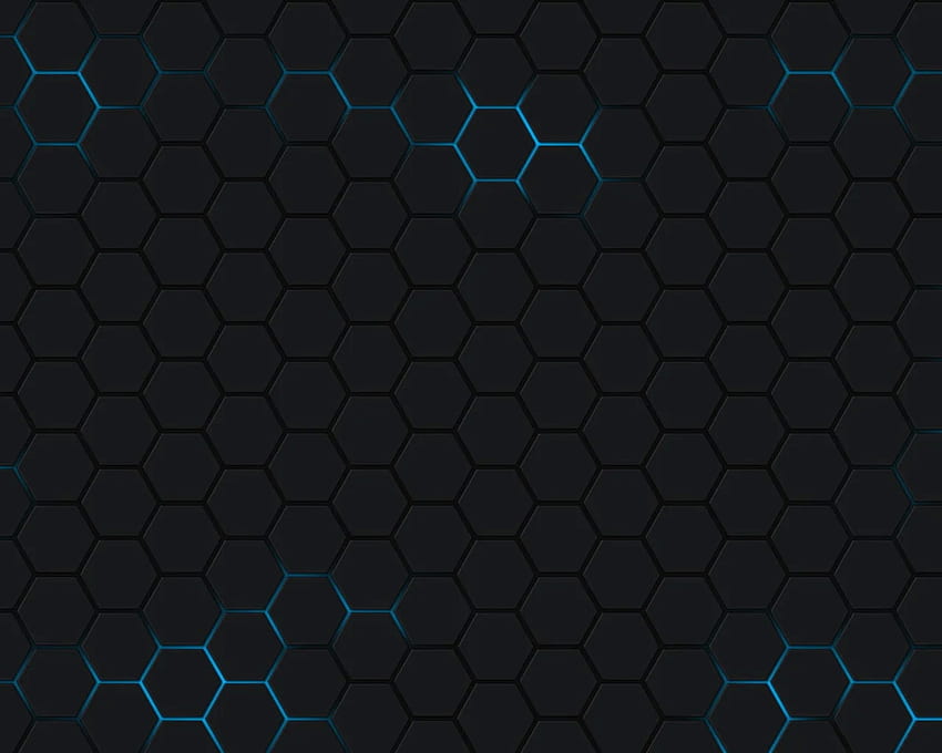 Black honeycomb , minimalism, hexagon, background, pattern • For You ...