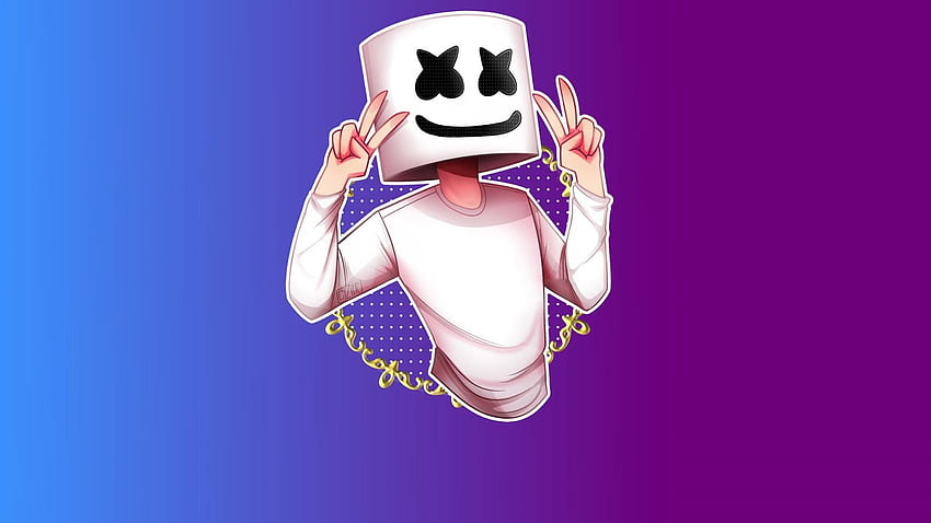 Marshmello Logo, Marshmallow DJ Logo HD wallpaper | Pxfuel