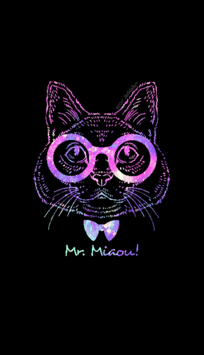 3840x2160px, 4K Free download | Mr Miaow kitty galaxy I created for the ...