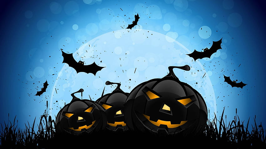 Halloween , Holiday, Best, Creepy, Spooky, Dark, Dual Monitor, halloween HD wallpaper