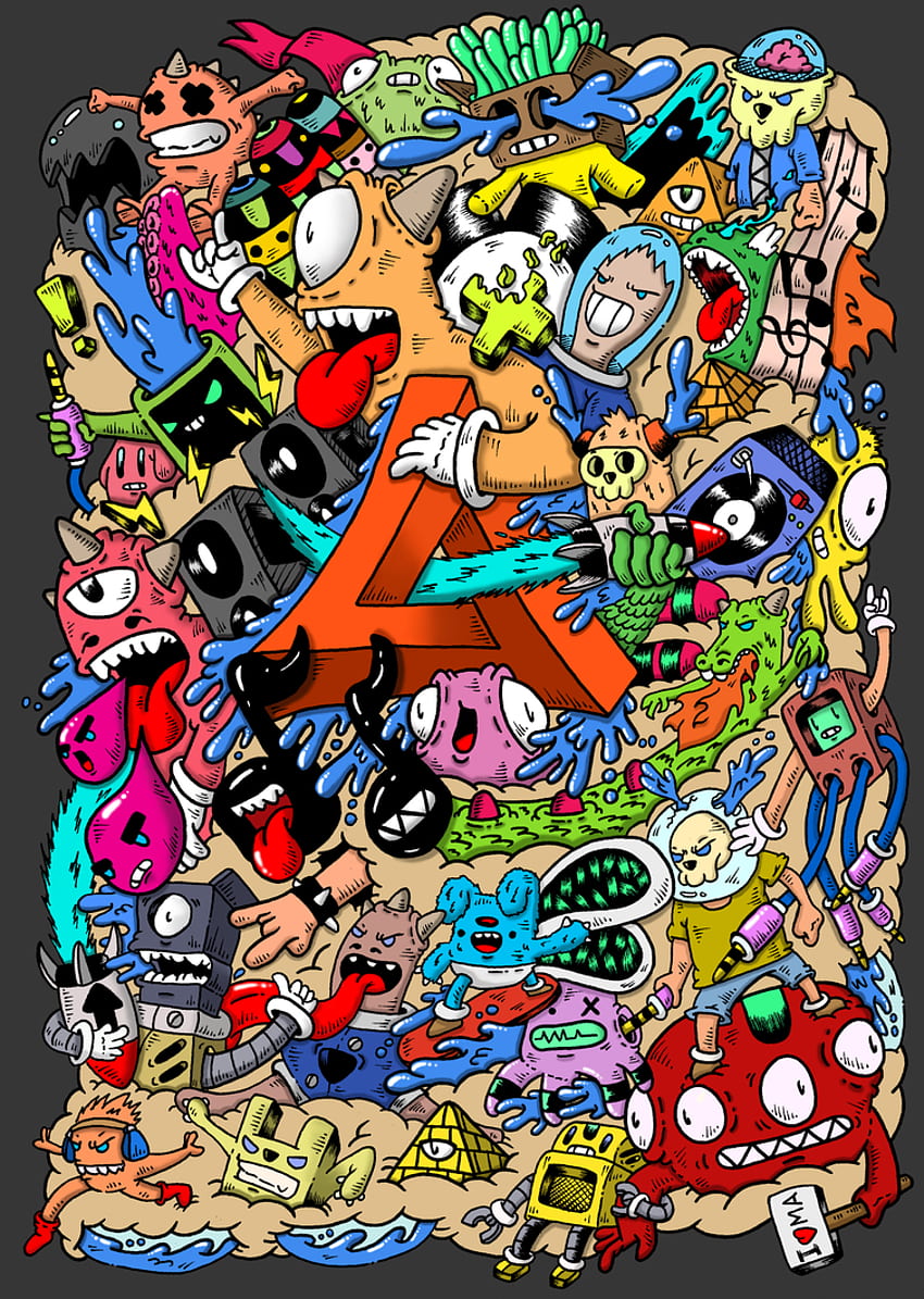 Doodle: MA Dubstep T Shirt Design. Graffiti Doodles, Graffiti Iphone, Doodle Art Designs HD phone wallpaper