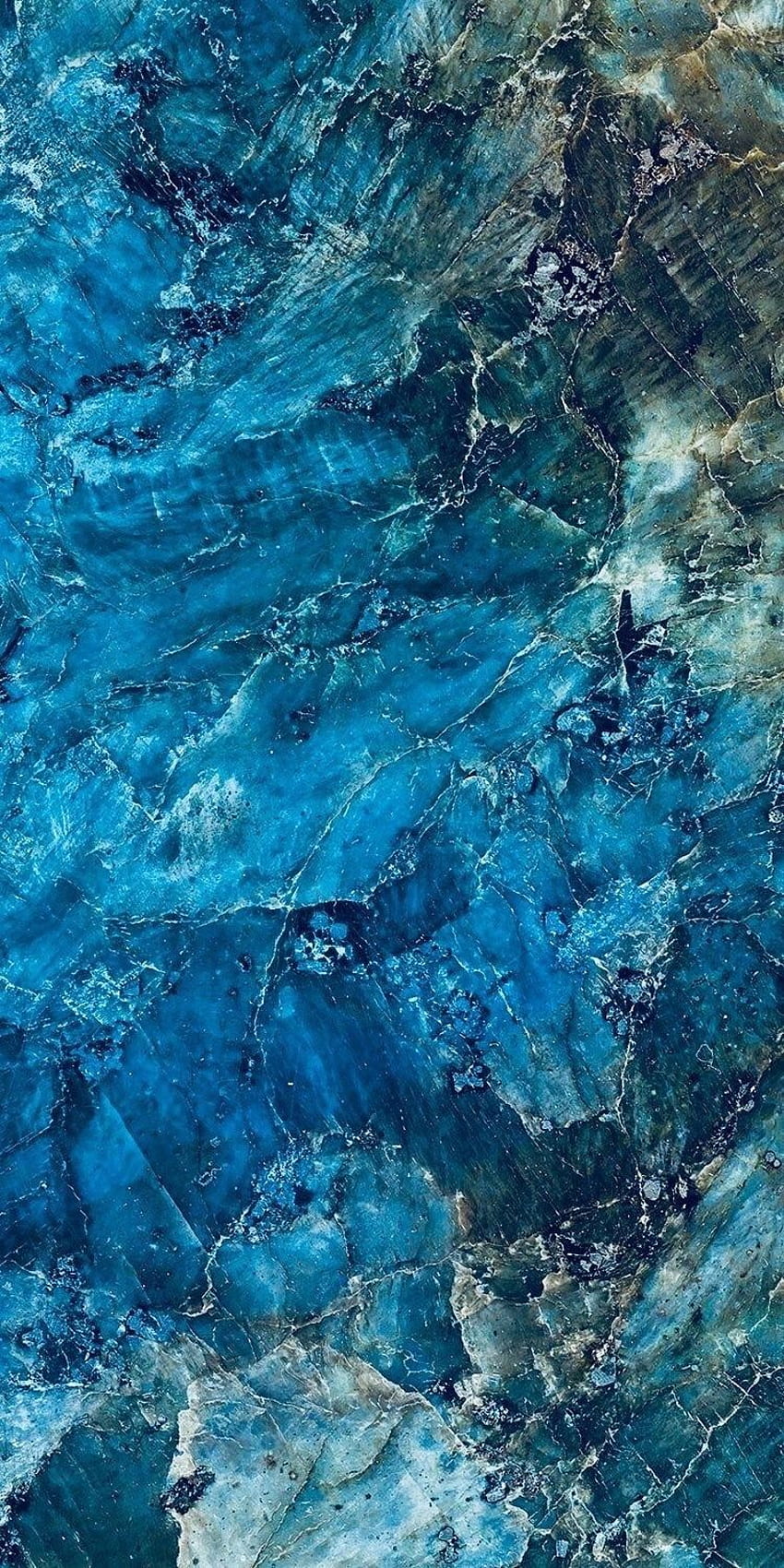 Impressionante iPhone de mármore – Artesanato mais brilhante, mármore azul Papel de parede de celular HD