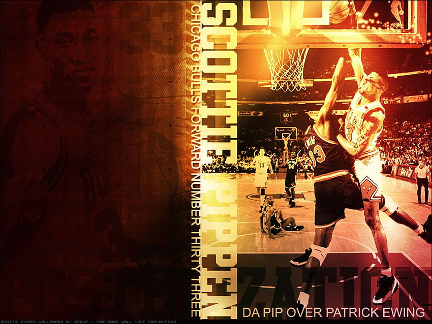 Scottie Pippen NBA Terbaik Wallpaper HD