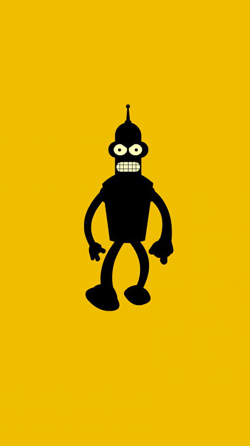 Bender Yellow iPhone 3 Parallax Les 3 iPhone du [] for your , Mobile & Tablet. Explore Bender iPhone. Futurama Phone , Futurama iPhone , Hypnotoad , Bender Phone HD phone wallpaper