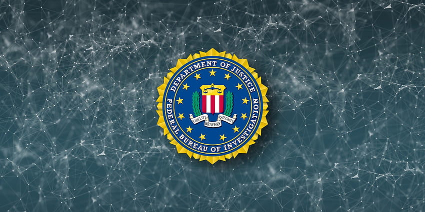 FBI adverte sobre ataques BEC cada vez mais direcionados a organizações governamentais dos EUA, emblema do FBI papel de parede HD