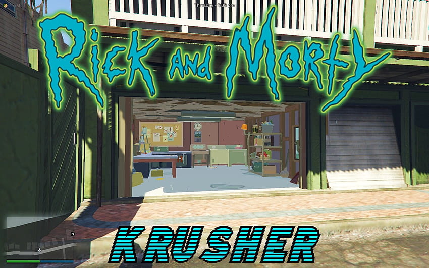 MLO] Rick and Morty Garage by [KRUSHER .forum.cfx.re HD wallpaper