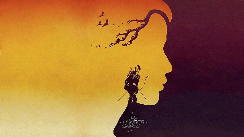 mockingjay book silhouette