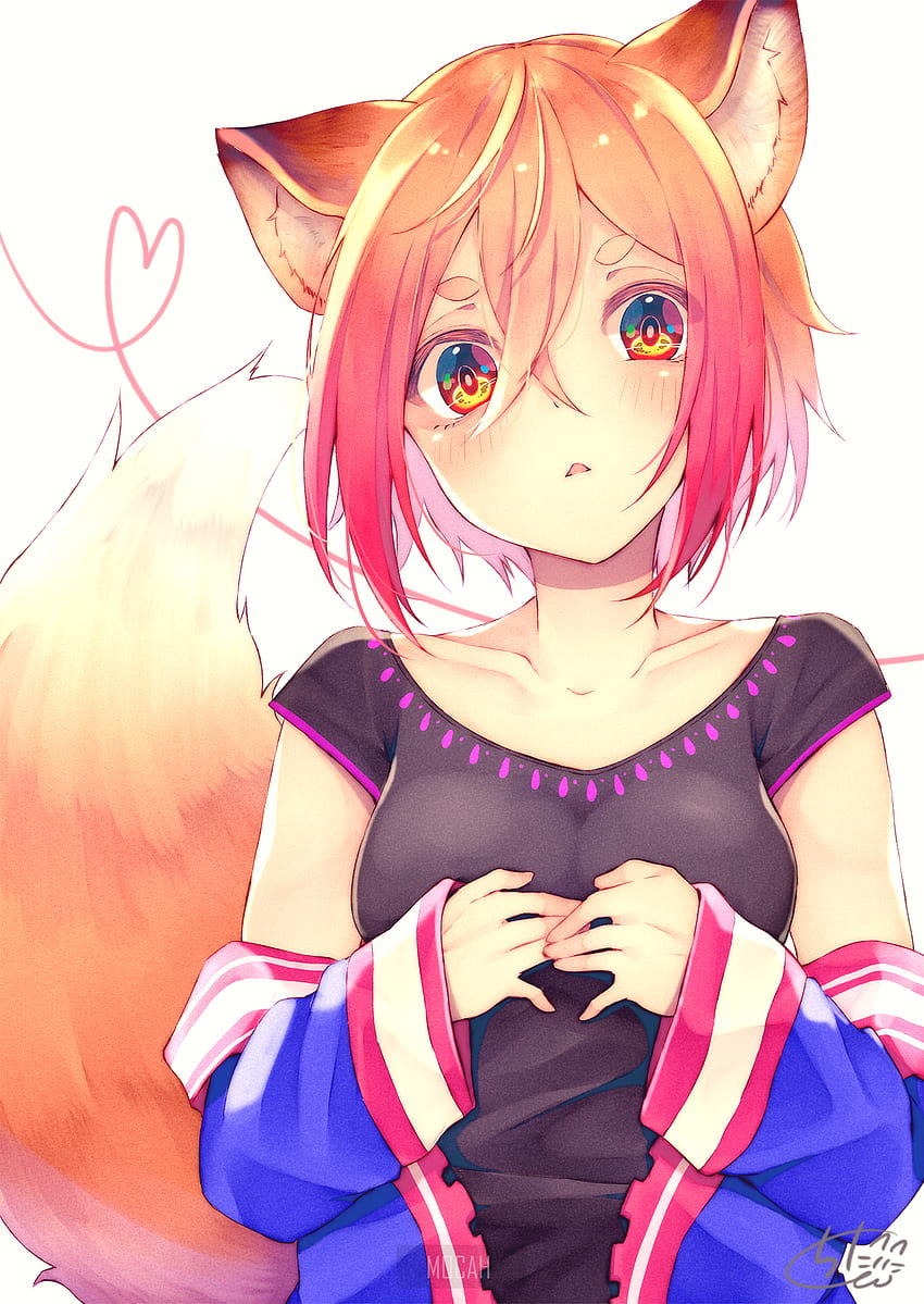 Anime Fox Girl Images Browse 846 Stock Photos  Vectors Free Download with  Trial  Shutterstock