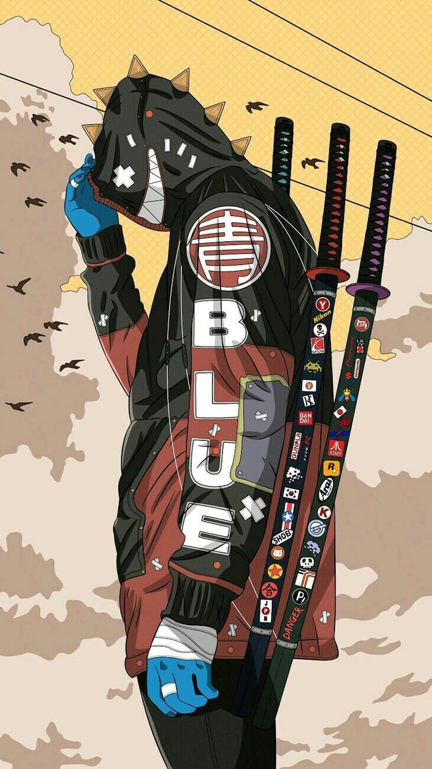 Dope Anime, Deadly Samurai HD phone wallpaper