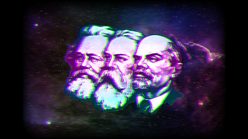 Marx Engels Lenin Original Artwork At Labourwave HD wallpaper