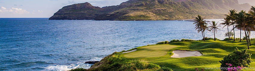 Beautiful Golf High Definition Background, 3840X1080 Golf HD wallpaper