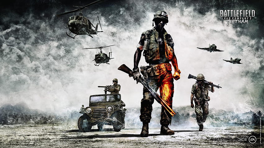 Ultra - Battlefield Bad Vietnam War - - teahub.io, Vietnam War Art HD wallpaper