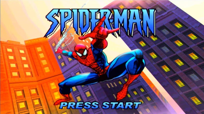 スパイダーマン デモ - PSX / PS1 - 16:9 ワイドスクリーン 高画質の壁紙