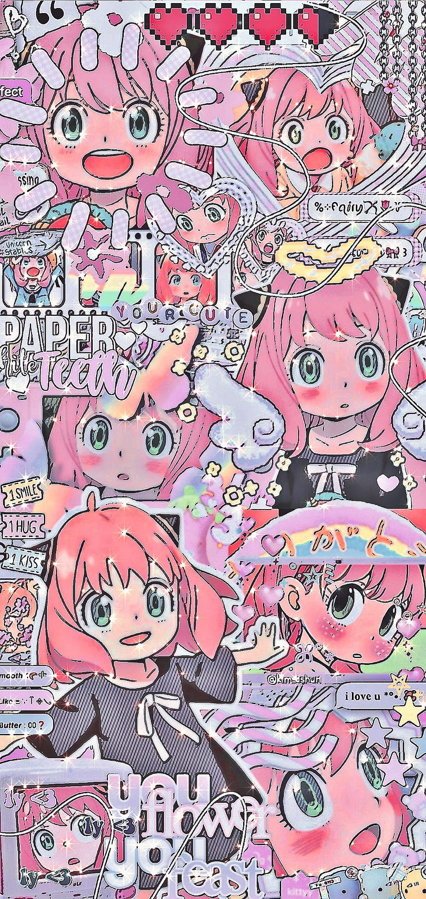 Anya, draw, anime HD phone wallpaper