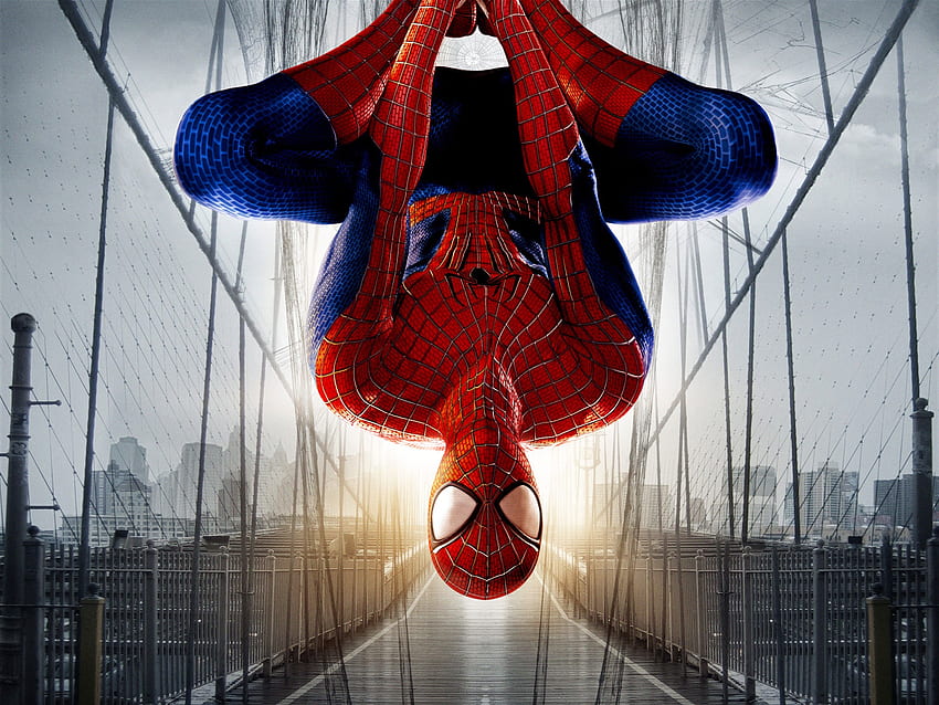 92419 SPIDER MAN 2 MOVIE SPIDEY HANGING UPSIDE DOWN Decor Wall Print Poster  | eBay