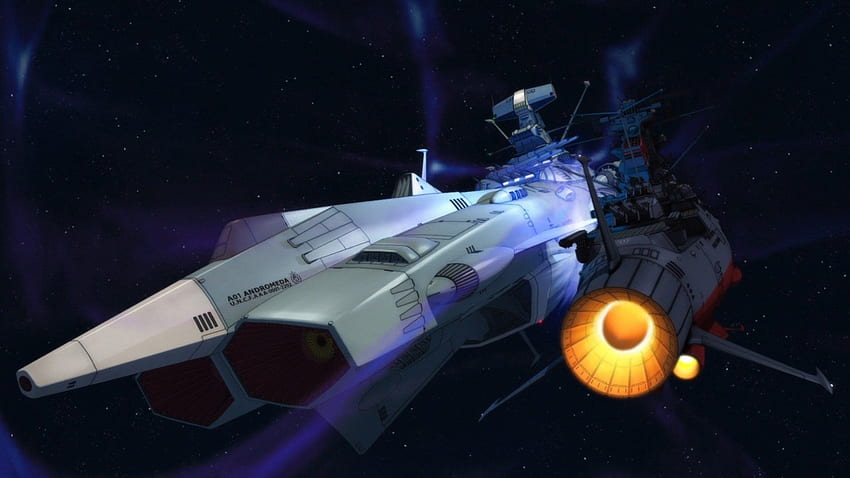 Kosmiczny pancernik Yamato 2202: Wojownicy miłości (odcinki 5 i 6). Podróż przez życie, Yamato Andromeda Tapeta HD