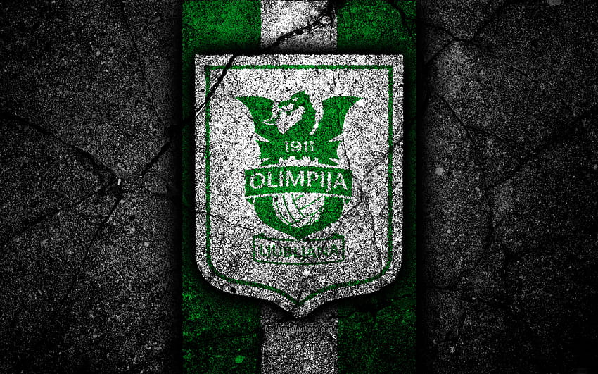 Olimpija Ljubljana FC, , logo, PrvaLiga HD wallpaper