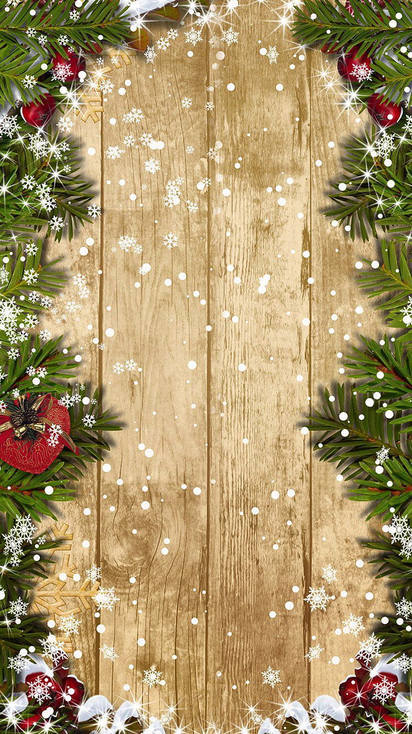 IPhone 6 6S . IPhone . Christmas, Rustic Christmas HD phone wallpaper