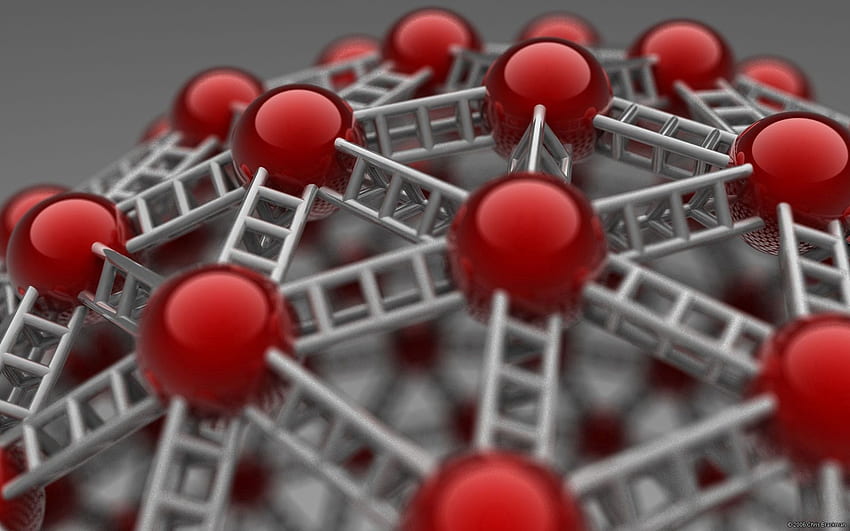 Macro, Grid, Metal, Balls, Cell, Cage HD wallpaper