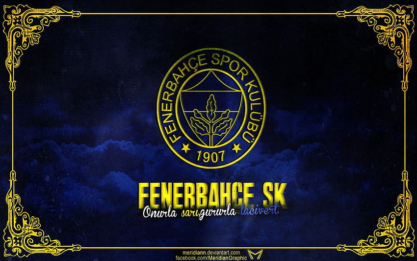 Fenerbahce Club Logo Cool Sport, フェネルバフチェ 高画質の壁紙