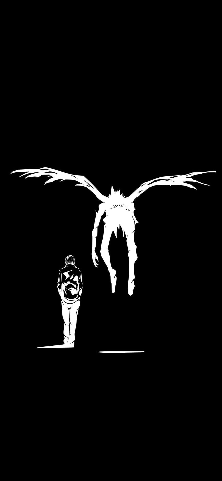 Ponsel Death Note, Minimalis Death Note wallpaper ponsel HD