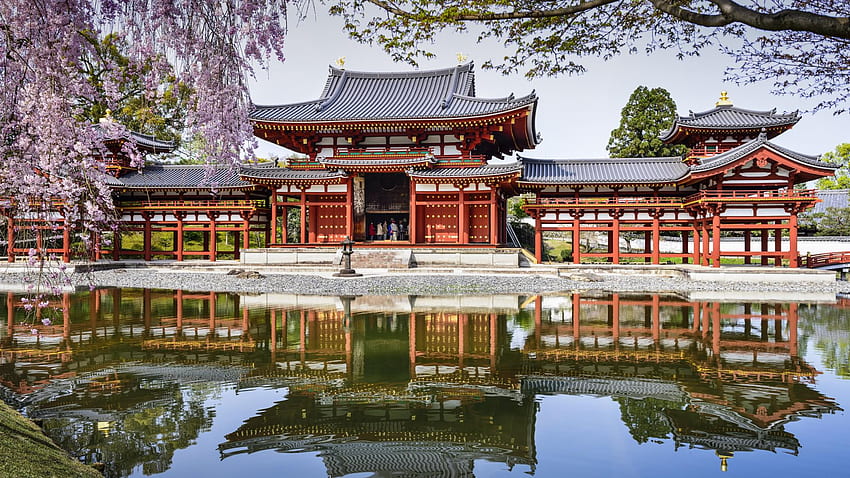 Byodoin Temple, Uji, Japan, วัด, ทิวทัศน์ . อื่น วอลล์เปเปอร์ HD