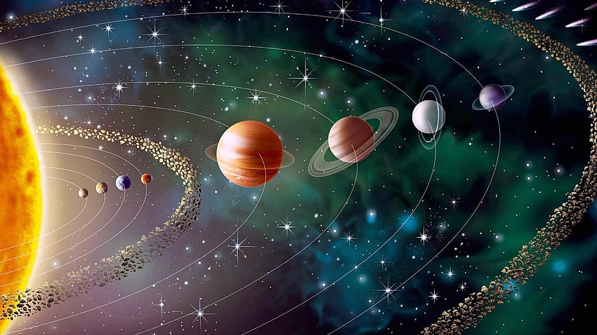 Do Espaço Categoria - Sistema Solar Nossa Galáxia, Ciências da Terra papel de parede HD