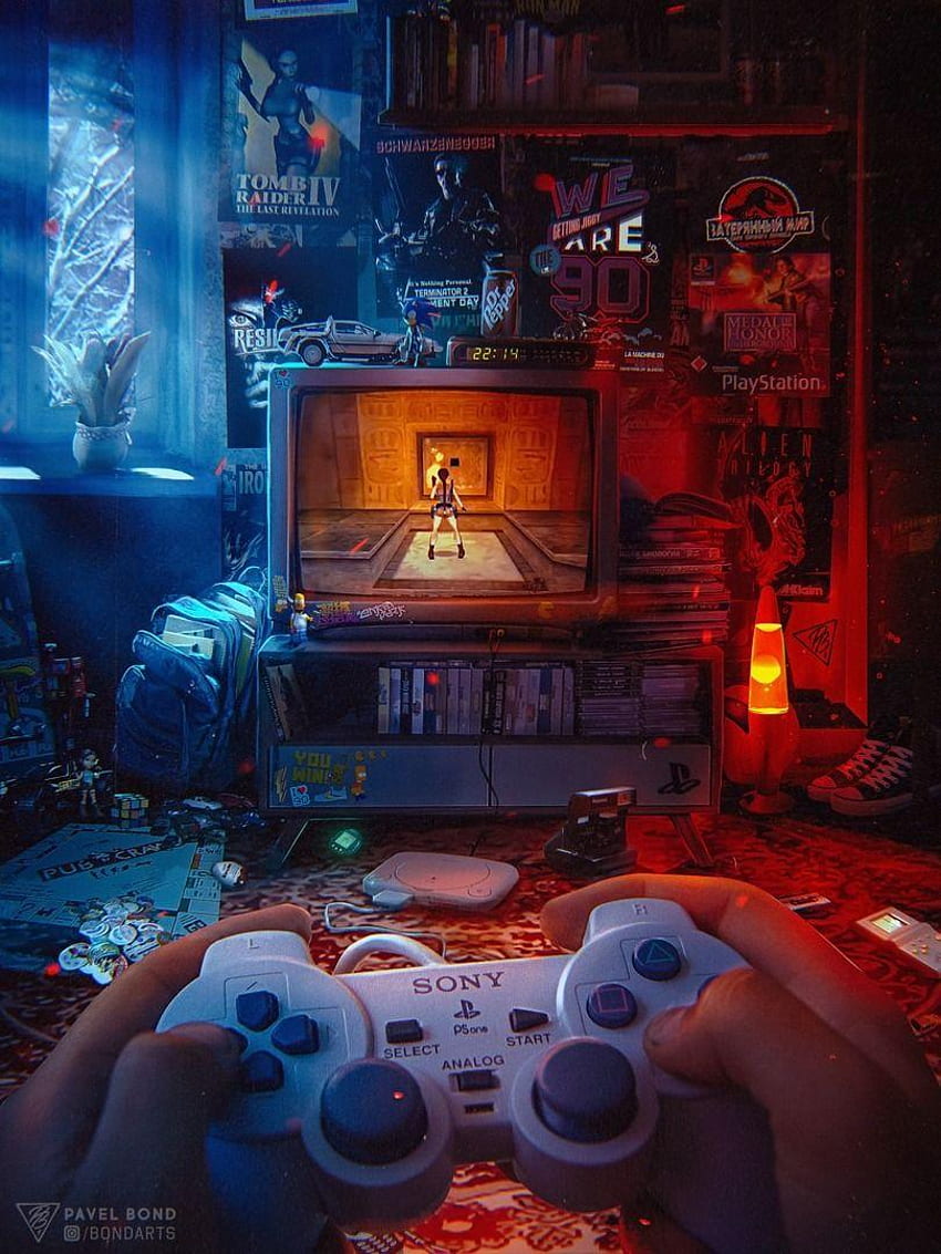 Retro Aesthetic Ps3, PS3 Console HD phone wallpaper