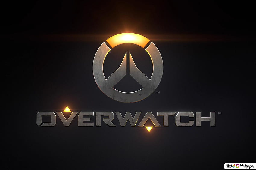 Overwatch (video game) : Dark Logo - Overwatch , Game Symbol HD wallpaper