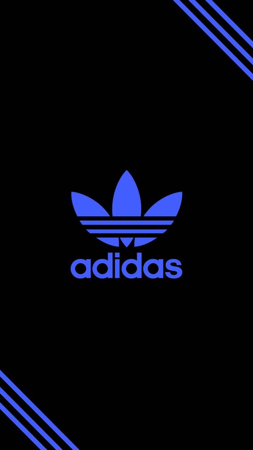 Azul Adidas. Adidas logo , Adidas , Adidas iphone Papel de parede de celular HD