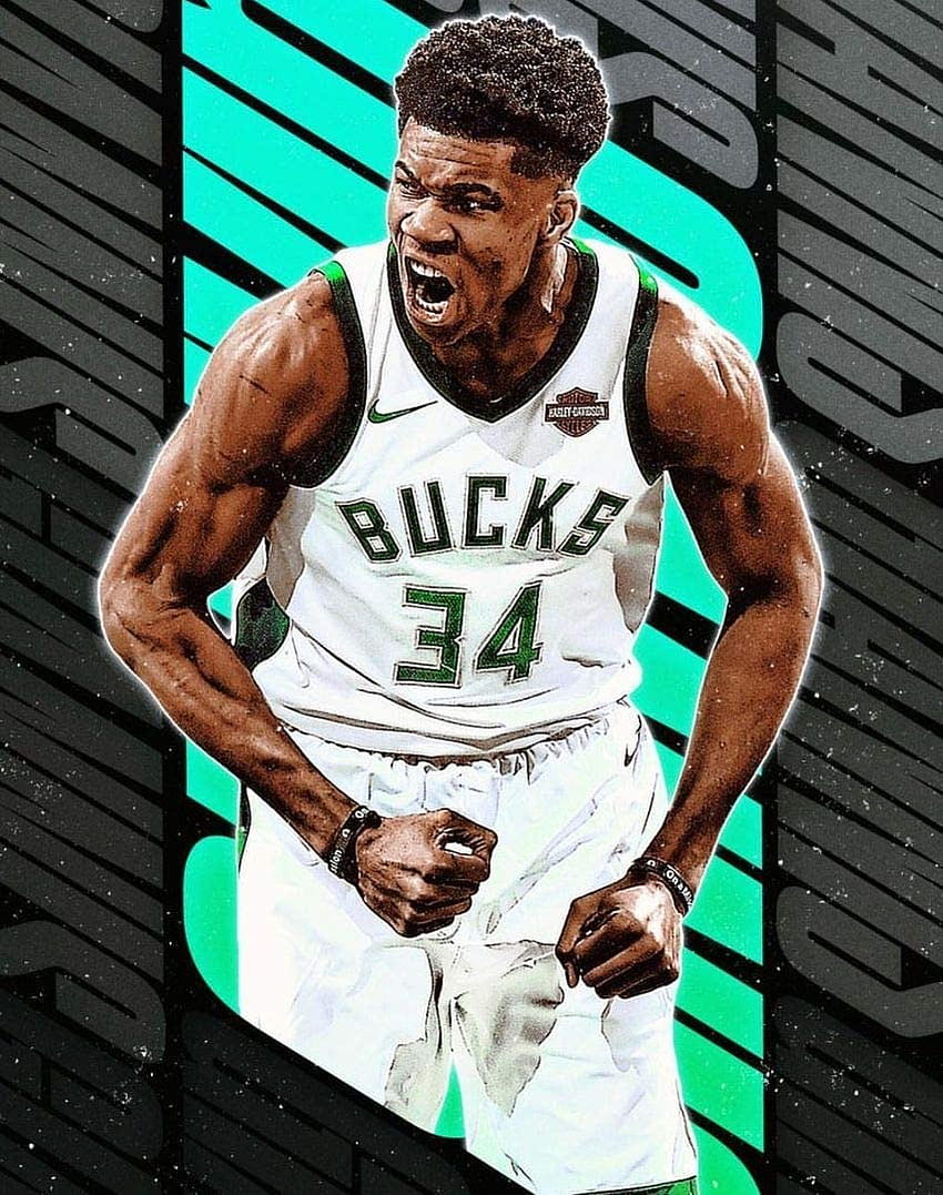 MasonArts Giannis Antetokounmpo 14inch x 18inch Silk Poster Dunk and Shot Wall Decor Silk Prints for Home and Store : Tools & Home Improvement, Giannis Dunking HD phone wallpaper