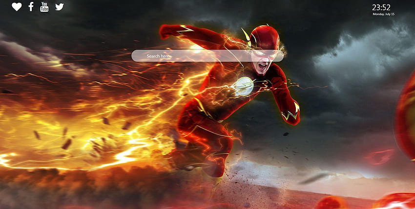 Tema Flash untuk Google Chrome, Reverse Flash Baru 52 Wallpaper HD