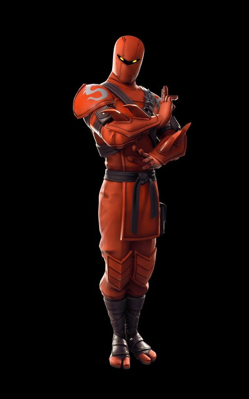 pelle rossa ninja fortnite Hybrid Fortnite org. Modellazione del personaggio, arte ninja, pelle Sfondo del telefono HD