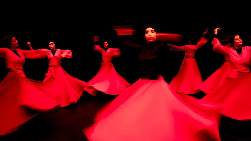 In : イランのアート グループによる「サマ」ダンス、スーフィー パフォーマンス、スーフィー ダンス 高画質の壁紙