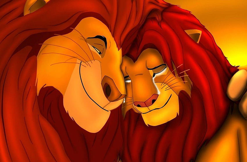 Simba And Mufasa The Lion King HD wallpaper | Pxfuel