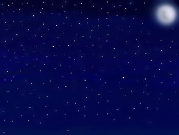 Cartoon night sky HD wallpapers | Pxfuel