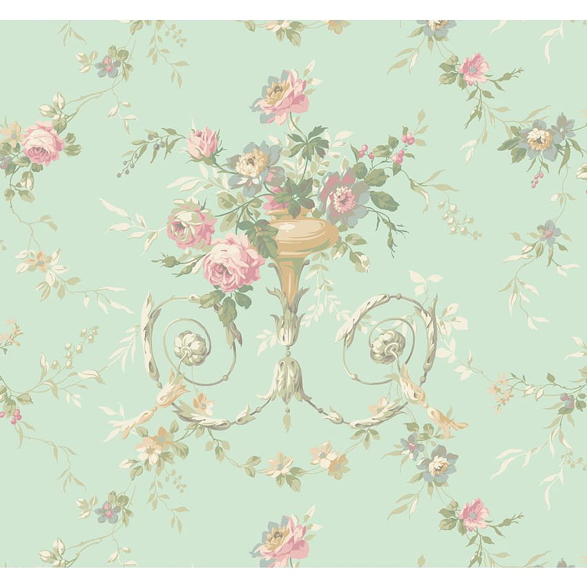 Victorian Rose Wallpaper In Wallpaper Borders for sale  eBay