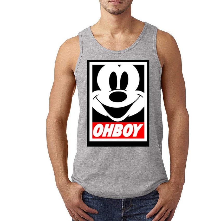 OCPrintShirts® Men's TANK TOP Disney World Journey, Mickey Mouse Dope Obey HD phone wallpaper