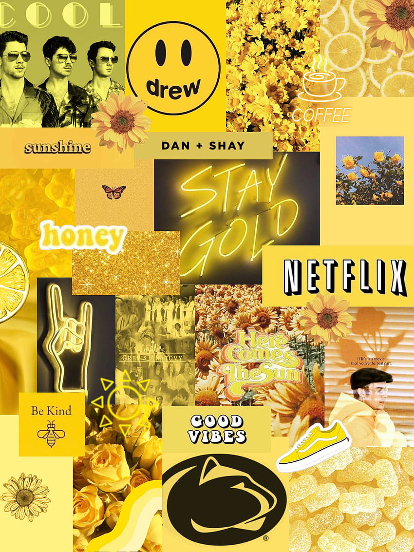 51+ Yellow Aesthetic Wallpaper Options For iPhone | IdeasToKnow