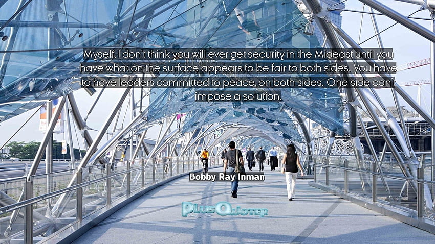 Myself, I don't think you will ever get security in the Mideast HD wallpaper