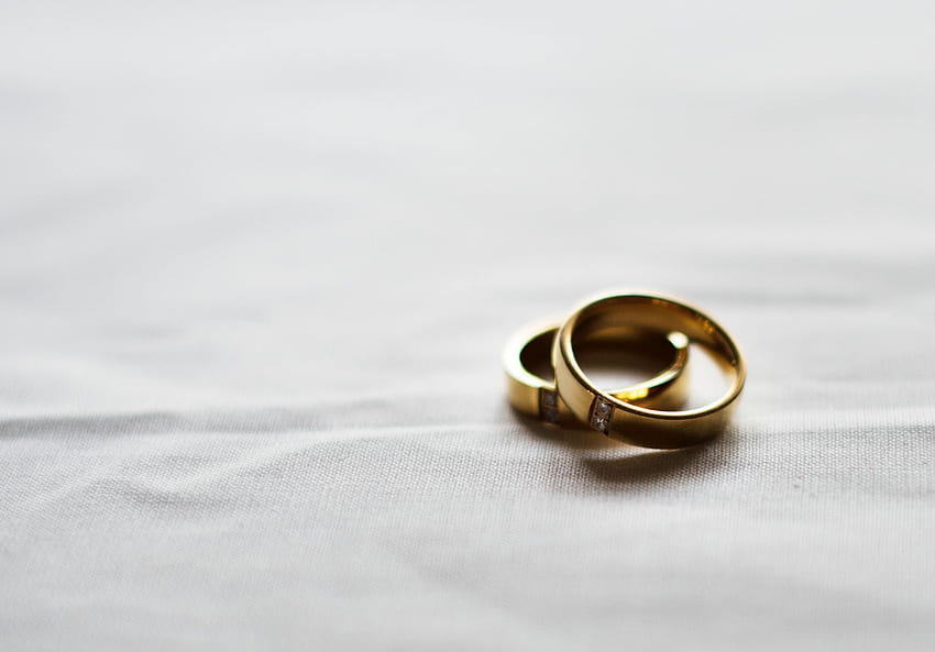 Love, Rings, Wedding, Gold, Couple, Pair HD wallpaper