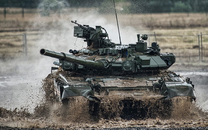 T-90, 오프로드, 탱크, R, 러시아 MBT, 러시아 육군, 녹색 위장, T-90 블라디미르, 장갑차, 사격장 HD 월페이퍼