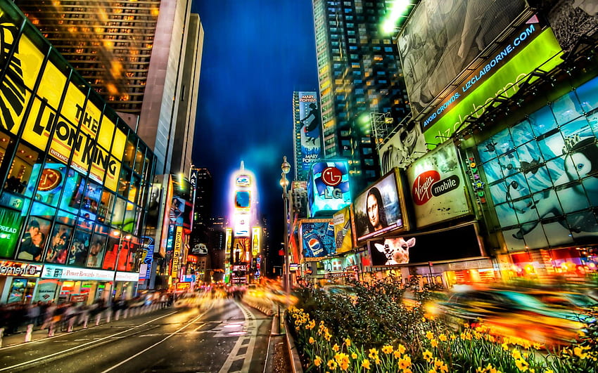 Times Square, Time Sqaure HD wallpaper | Pxfuel