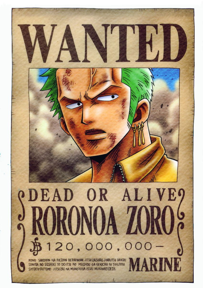 Faraddina's Favorite Things: Onepiece Wanted Poster. One piece iphone, One piece luffy, One piece manga, Zoro Bounty HD phone wallpaper