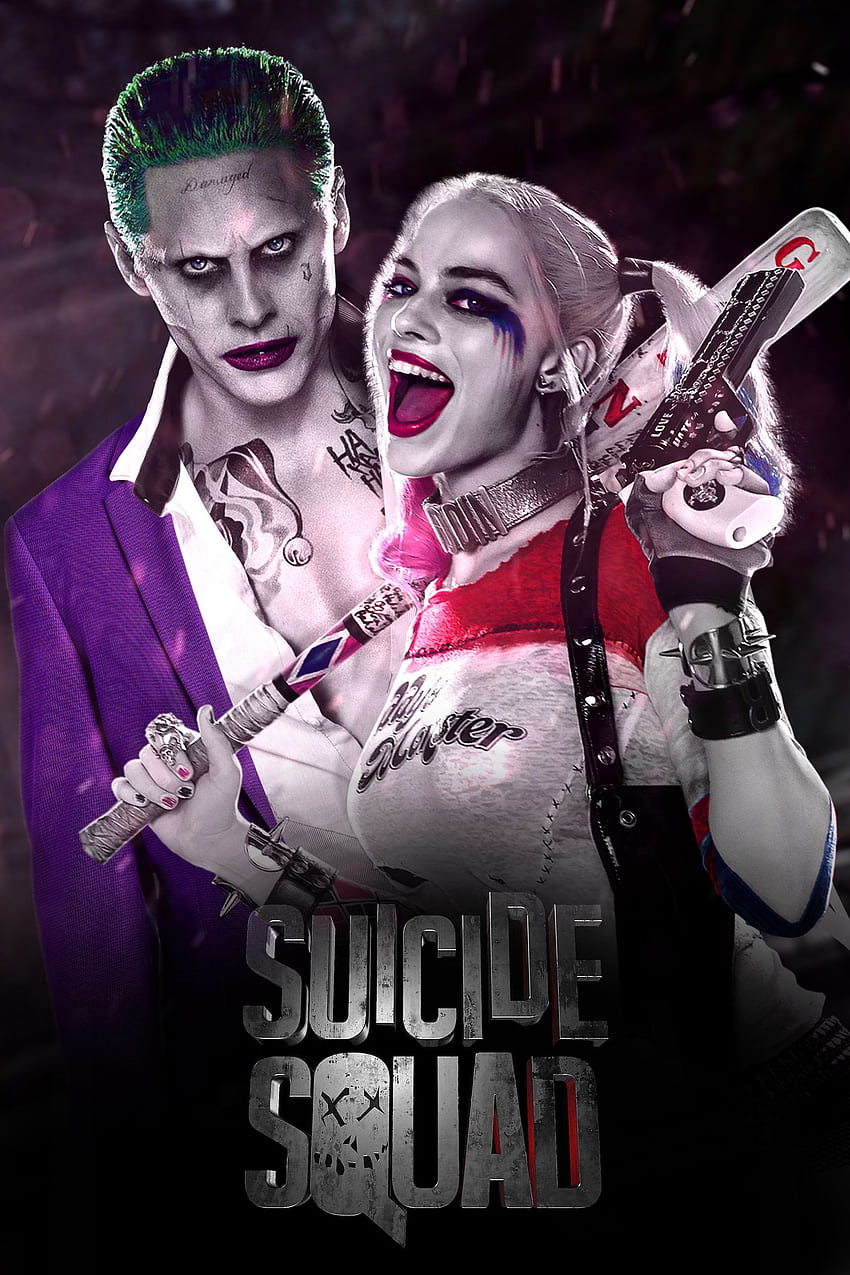 Joker et Harley Quinn Fond d'écran de téléphone HD