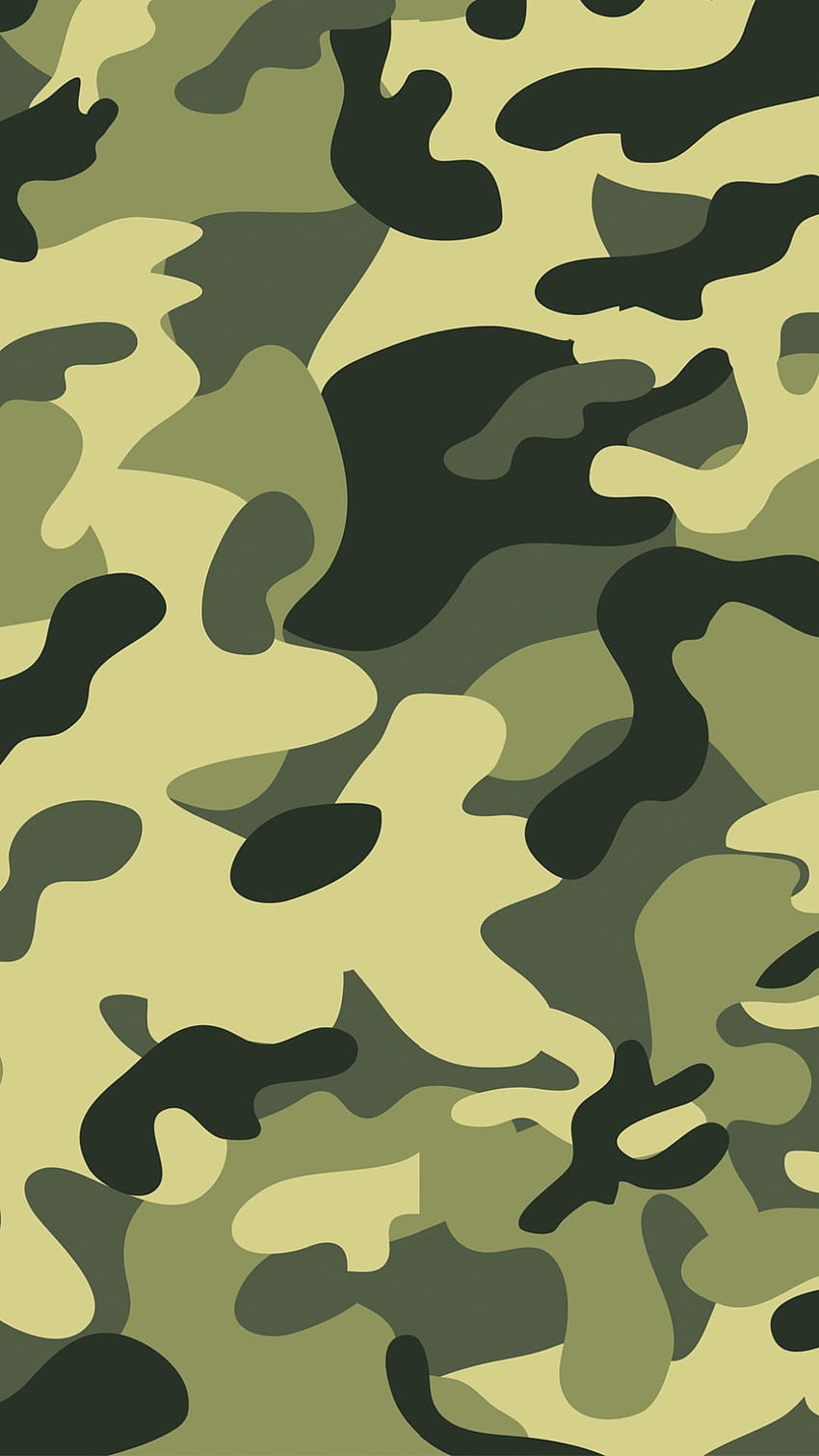 Militare Camouflage Texture Pattern Verde Sfondo del telefono HD