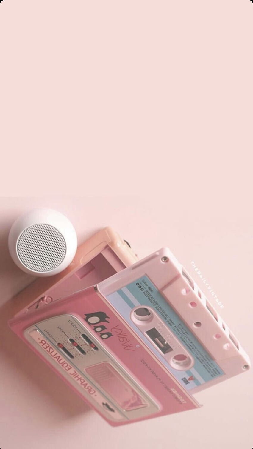 Background by Suëna Meijer. Pink iphone, Pastel, Old Radio Aesthetic HD phone wallpaper
