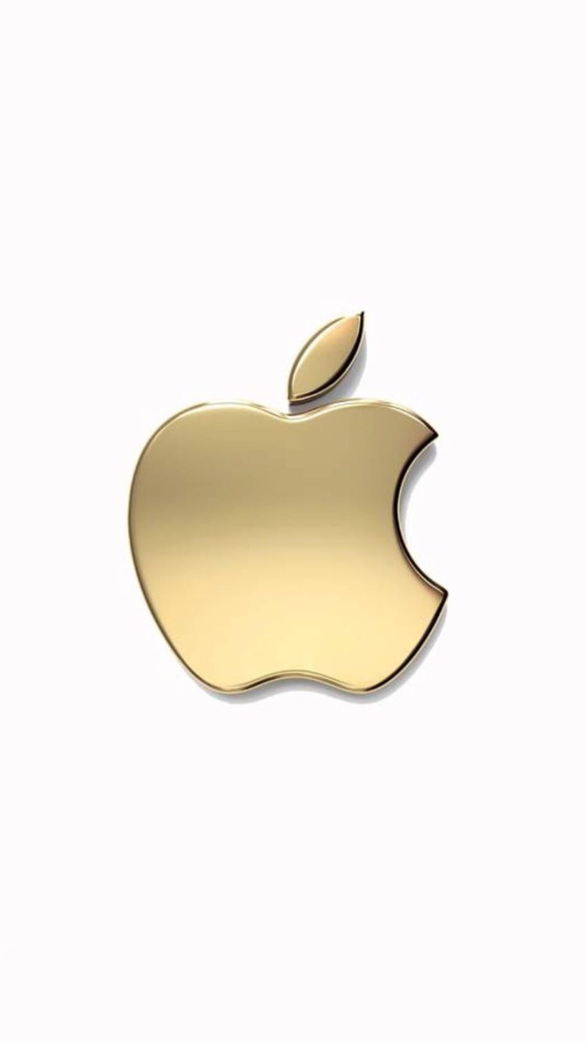 Shahzaib Rathore auf. Pinkes iPhone, goldenes Apple-Logo HD-Handy-Hintergrundbild