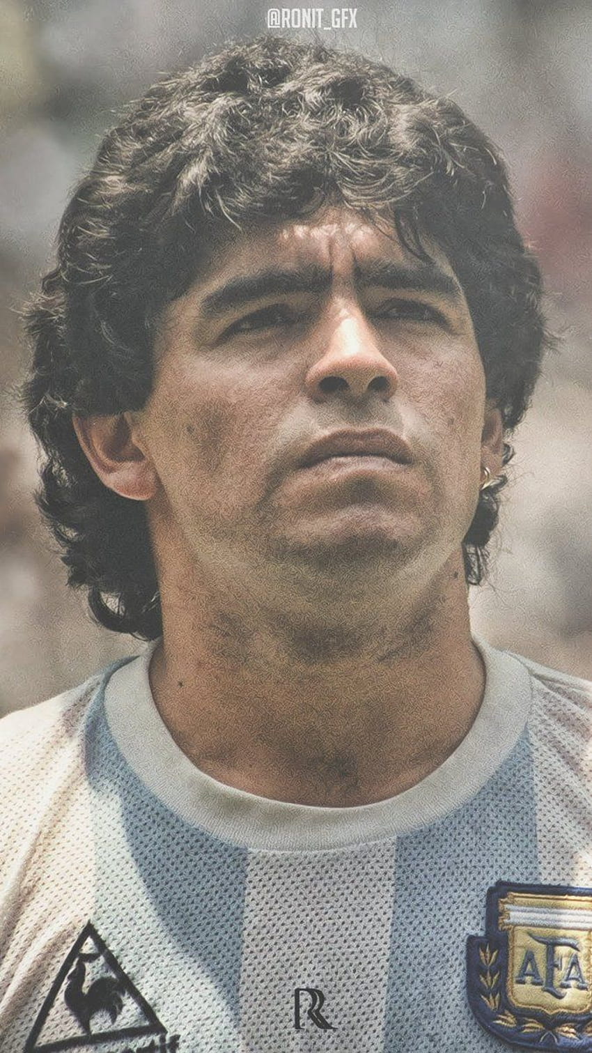 Ronit - Layar Kunci Diego Maradona wallpaper ponsel HD